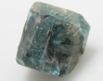 Raw Blue Zircon Piece: 14.40 Carats, 11x10x8 mm - Jewelry Making