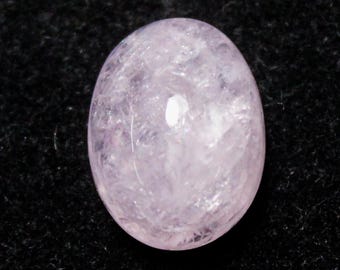 Natural Pink Morganite Cabochon: Oval Loose Gemstone (13x10x6 MM, 6.00 Carats)