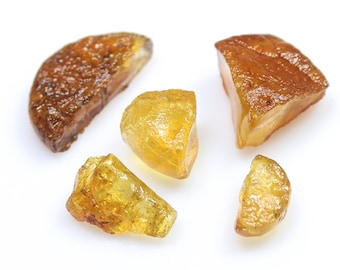 原石琥珀（1）原石琥珀石クリスタルロック - 原石鉱物標本 - 天然宝石