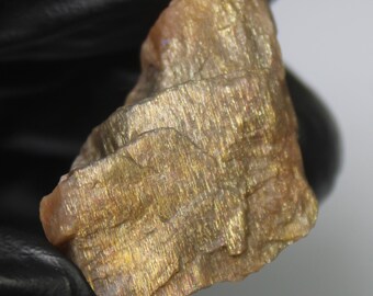 Raw Orange Sunstone Piece: 66.90 Carats, Natural Gemstone for Jewelry Making