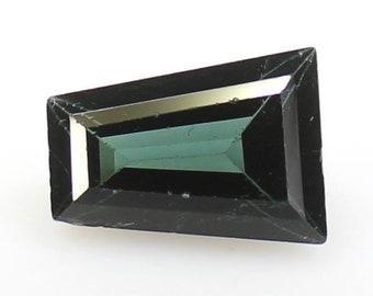 Natural Blue Tourmaline Gemstone: Fancy Cut, 2.60 CTS (10x7x5 MM)