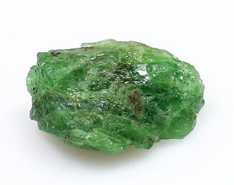 Natural Green Tsavorite Gemstone Rough: 16.45 CT Loose Stone