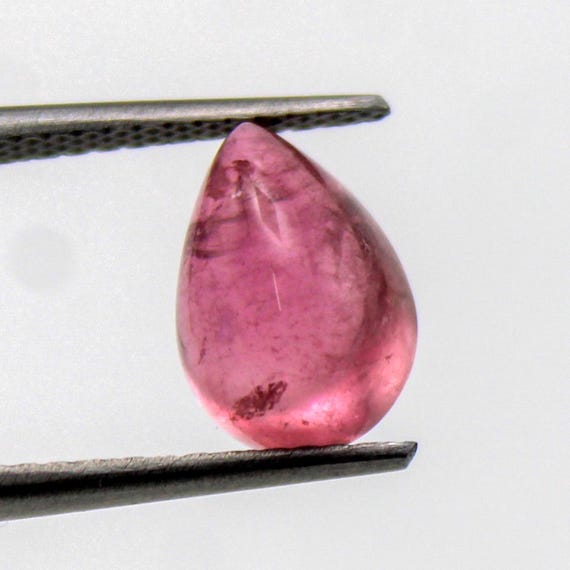 Pink Tourmaline Cabochon In 2.85 Carats, 10x7x5 mm Size For Making Jewelry