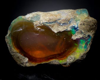 Natural Ethiopian Opal Raw: White Gemstone Piece (45.85Cts)