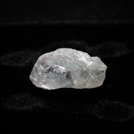 Raw White Zircon Piece: Natural Rough Gemstone, 11.25 Carats