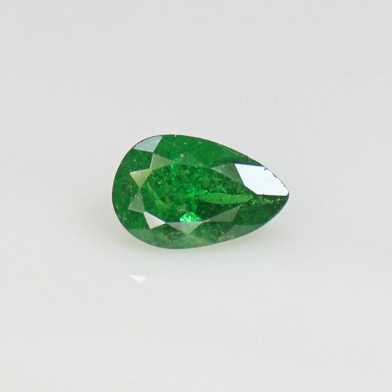 Natural Tsavorite Pear: 1.90 Carat Green Gemstone for Jewelry