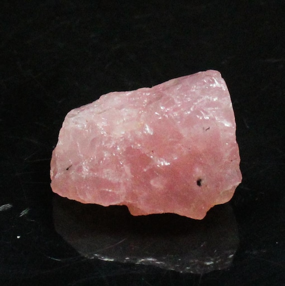 Natural Rose Quartz Crystal (48.80 CT ) Grade A Rose Quartz Stone - Raw Pink Quartz Crystal - Rough Rose Quartz Healing Crystal Gemstone