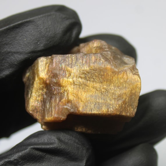 Raw Orange Sunstone Piece: 95 Carats, Jewelry Making
