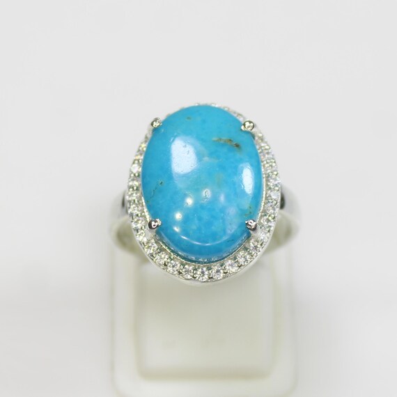 Natural Turquoise Ring Amazing .925 Sterling Silver Ring, Beautiful Ring ,Silver Ring, Turquoise Ring, All U.S Ring Sizes Available