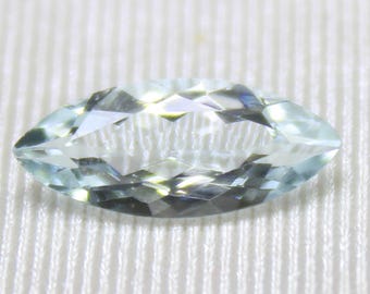 Natural Aquamarine Faceted Marquise Shape For Pendents, Rings, Jewelry Making 1.10 Carats 12x5x3 mm