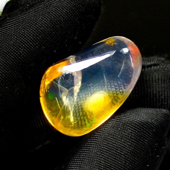AAA Quality Natural Ethiopian Opal Polished Rough, Raw Ethiopian Opal Loose Gemstone, Specimen Opal Loose, 29.00 carat, Size - 25x17x12 MM