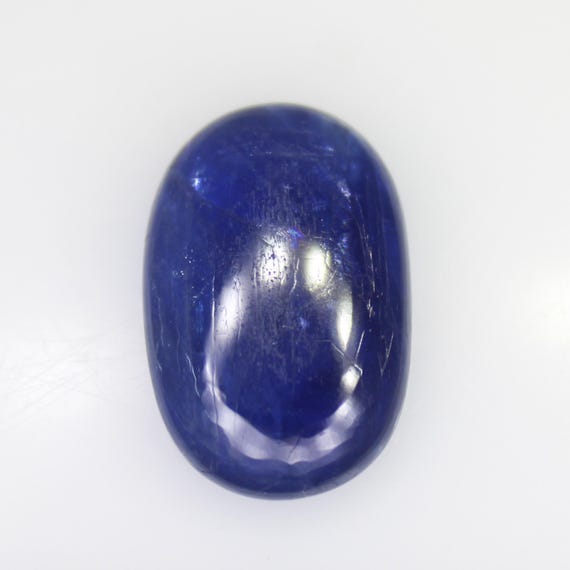 Natural Blue Kyanite Cabochon Piece In Oval Shape 10.60 Carats 17x11x5 mm Size