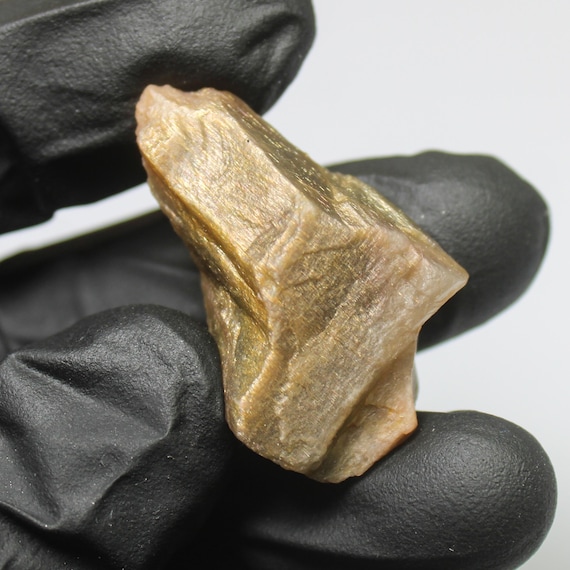 Raw Orange Sunstone Piece: 50.50 Carats, Jewelry Making