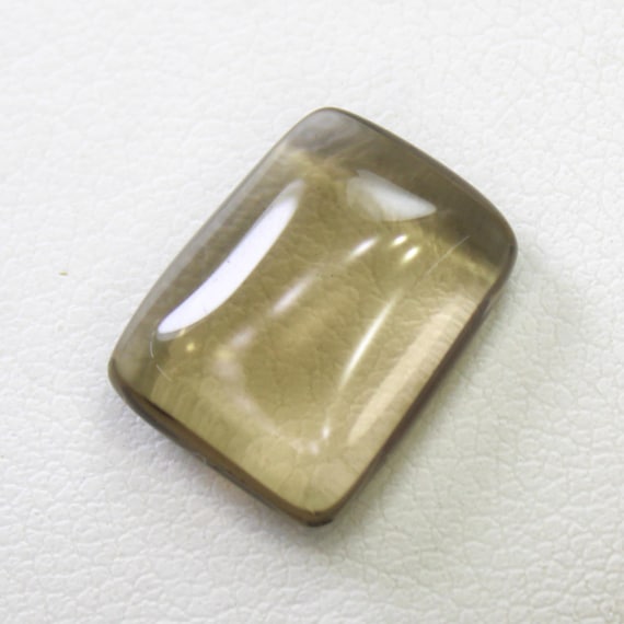 Natural Smoky Quartz Cabochon In Fancy Shape For Jewellery Making 13x10x4 mm, 5.45 Carat