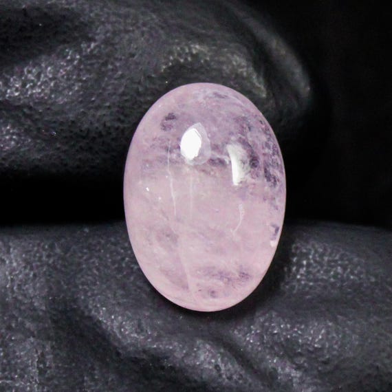 Natural Pink Morganite Cabochon: Oval Loose Gemstone (14x10x6 MM, 5.55 Carats)