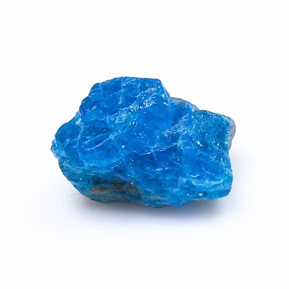Natural Blue Apatite Raw 26.30 CT, Apatite Rough, 20X12X13 MM, Loose Gemstone, Making For Jewelry, Pendent, Necklace, Ring