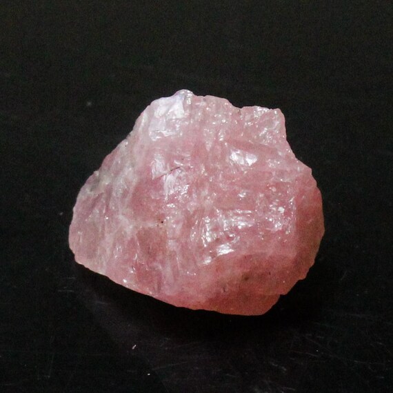 Natural Rose Quartz Crystal (43.70 CT ) Grade A Rose Quartz Stone - Raw Pink Quartz Crystal - Rough Rose Quartz Healing Crystal Gemstone