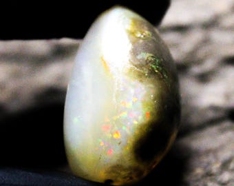 Ethiopian Opal Tumble: Multi Fire Gemstone Specimen, 47.05 Carats