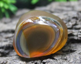 Ethiopian Opal Raw Specimen: Multi Fire Gemstone (24x21x12 MM, 36.12 Cts