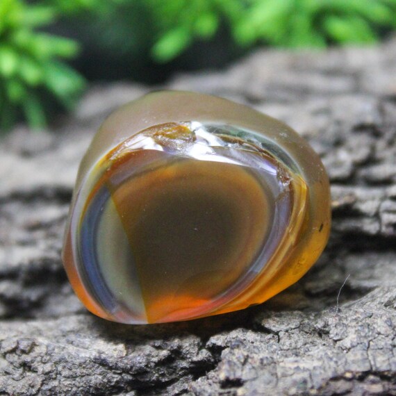 Ethiopian Opal Raw Specimen: Multi Fire Gemstone (24x21x12 MM, 36.12 Cts