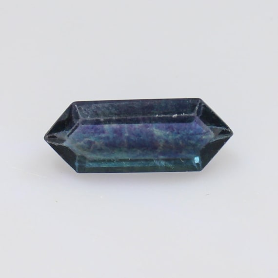 Bio Fluorite Faceted Fancy Shape, Natural Fluorite, Loose Gemstone ,17x6x5 MM, Weight - 4.40 Carats , Making For Jewelry, Pendent, Ring.