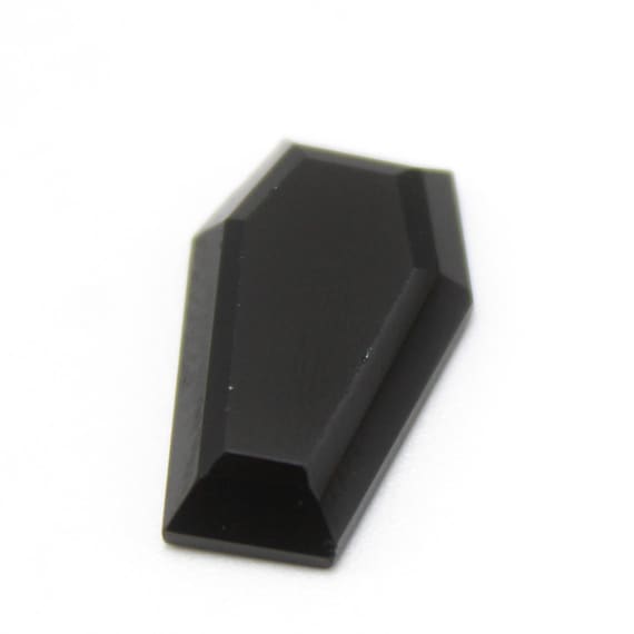 Black Spinal Pair Spinal Gemstone: Faceted Jewelry Making (15x10x3 MM, 6.00 CTS )