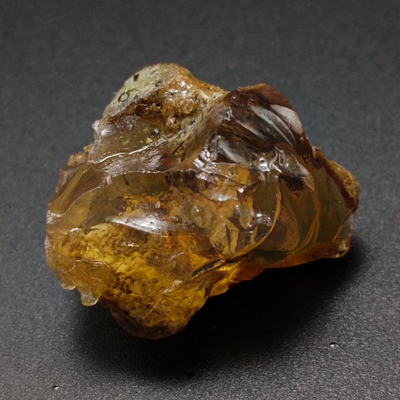 Natural Oil Ethiopian Opal Specimen, Rainbow Fire, Opal Rough (32x23x25 mm, 65.10 CTS)