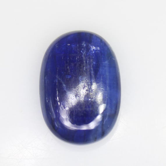 Natural Blue Kyanite Cabochon Piece In Oval Shape 7.10 Carats 14x10x4 mm Size