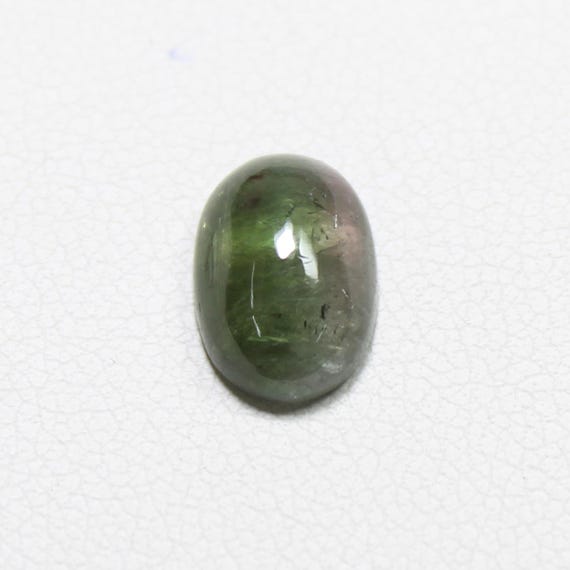 Oval Bio Tourmaline Cabochon: Natural Gemstone, 2.80 Carats