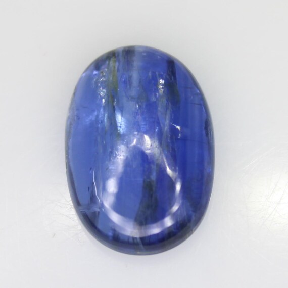 Natural Blue Kyanite Cabochon Piece In Oval Shape 4.80 Carats 13x9x4 mm Size