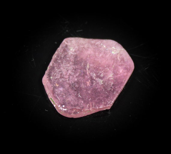 Natural Faceted Pink Tourmaline Slice,Amazing Tourmaline Slice 3.75 Ct Beautiful Polished Tourmaline Slice,Amazing Quality,13X13X2 MM