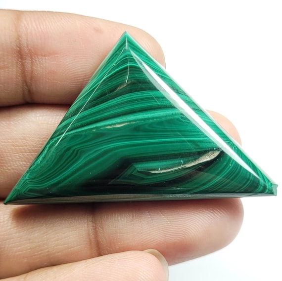 Green Malachite Cabochon: Fancy Shape Gemstone for Jewelry Making
