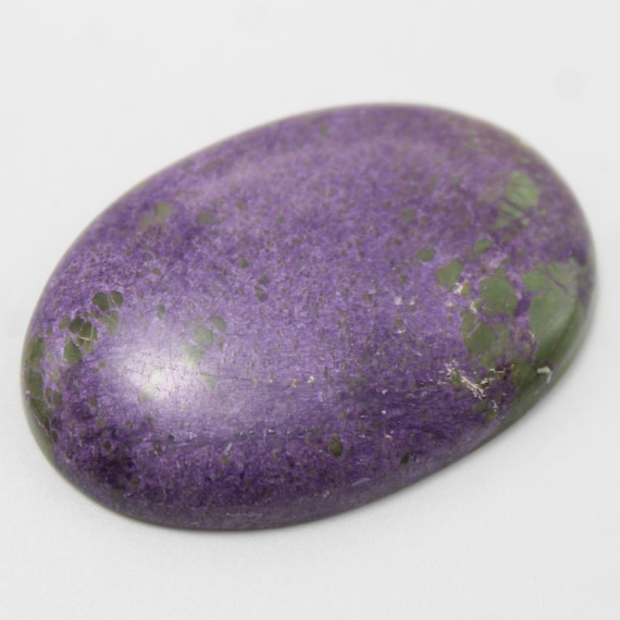 Natural Stichtite Oval Cabochon Gemstone for Jewelry Making 38.30 Carat 39x27x5 MM