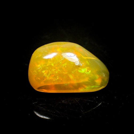 Natural Specimen Opal Tumble Raw, Ethiopion Opal Polished Rough, Welo Fire, Opal Rough 26x14x13 MM, 30.00 Cts