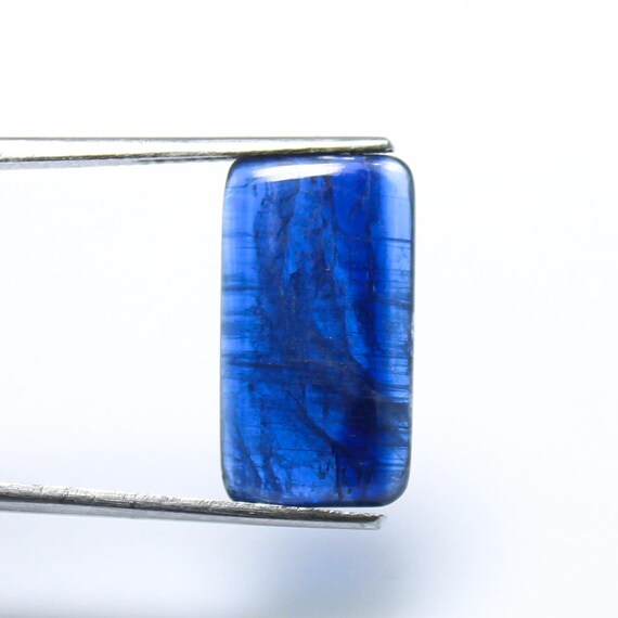 Natural Kyanite Cabochon , Kyanite Cabochon Gemstone, Kyanite Cabochon, AAA Quality-stone for jewelry making, 8.90 Carats, 18x10x3 MM.