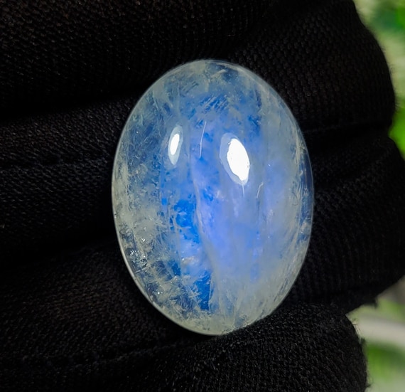 Amazing Quality Natural Rare Rainbow Moonstone Oval,High Quality Of Moonstone For Jewelery Making 38.30 Cts Piece,Huge 26x19x10mm Moonstone