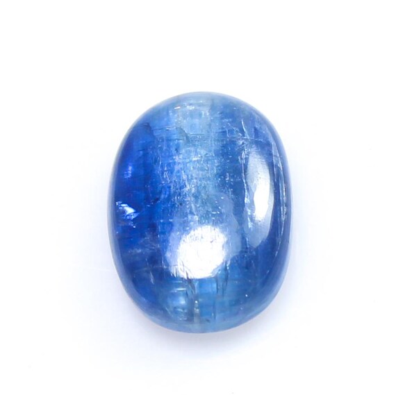 Natural Kyanite Cabochon , Kyanite Cabochon Gemstone, Kyanite Cabochon, AAA Quality-stone for jewelry making, 10.95 Carats, 16x11x5 MM.