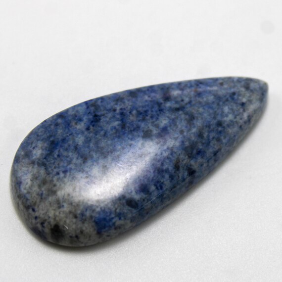 Dumortierite Cabochon Loose Gemstone For Jewelry Making 46.20 Carat 43x21x6 mm Size
