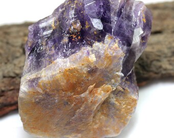 Natural Purple Amethyst Raw Piece In Rough Shape 767.70 Carats 73x51x26 mm