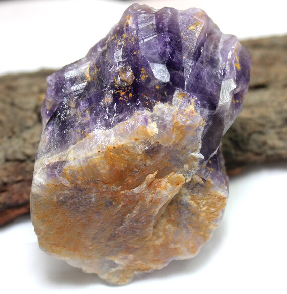 Natural Purple Amethyst Raw Piece In Rough Shape 767.70 Carats 73x51x26 mm