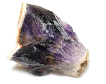 Natural Purple Amethyst Raw Piece In Rough Shape 900.00 Carats 75x51x42 mm