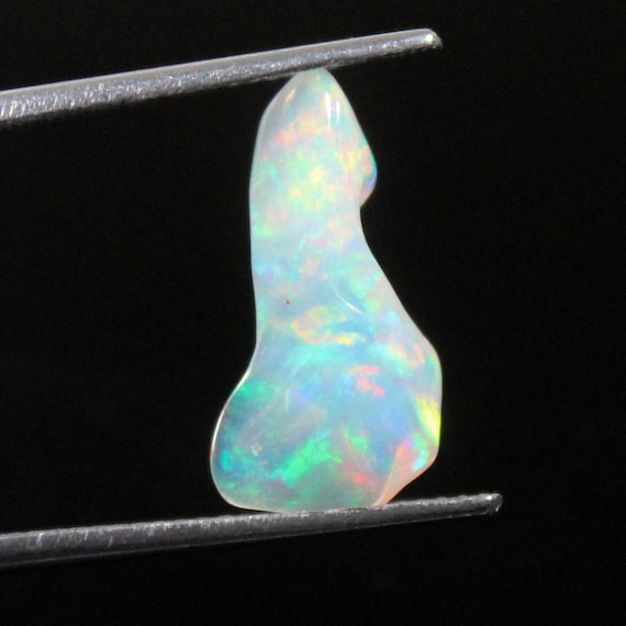 Natural Ethiopian Fire Opal Tumble, 2.45 Carats, Polished Loose Gemstone