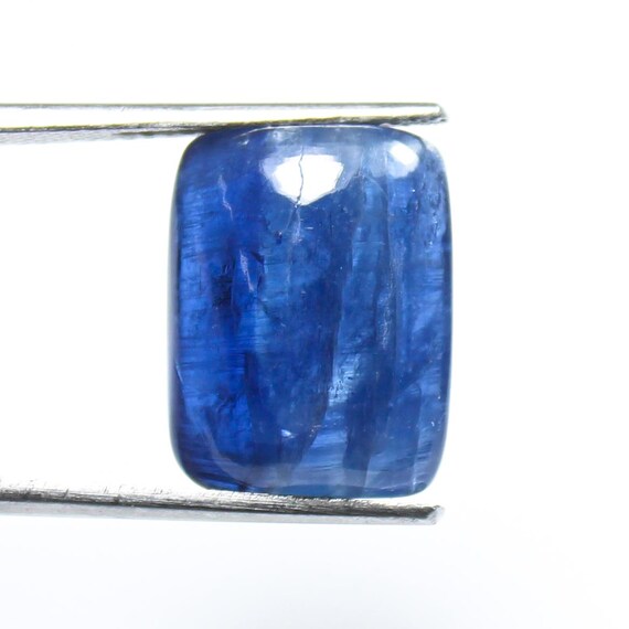 Natural Kyanite Cabochon , Kyanite Cabochon Gemstone, Kyanite Cabochon, AAA Quality-stone for jewelry making, 12.25 Carats, 15x11x6 MM.