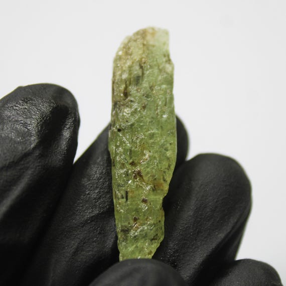 Raw Green Kyanite Piece: Natural Rough Gemstone, 19.90 Carats