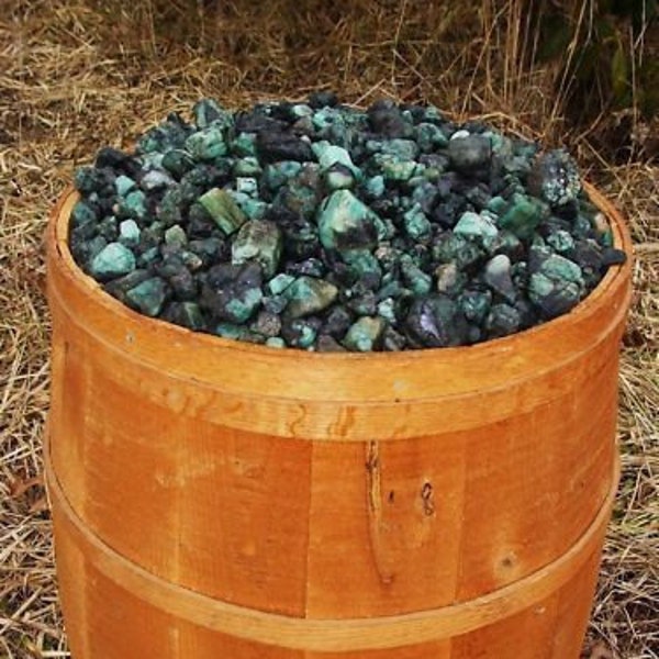 Summer Sale!! 500 Carat Lots of Unsearched Natural Emerald Rough + a Free faceted gemstone