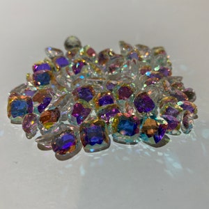 Big Sale!! Mercury Mystic Topaz REAL Faceted Gemstones - Wholesale - (10-100) Carat lots. Mixed sizes - Jewelry Making