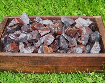Flash Sale!! 1000 Carat Lots of Unsearched Natural Hematite Rough + a Free Faceted Gemstone