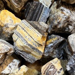 Big Sale!! 1000 Carat Lots of Black Opal Rough Plus a Free Faceted Gemstone