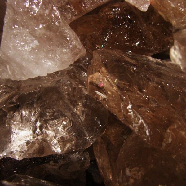 Winter Sale!! 2000 Carat Lots of Smokey Quartz Rough High Quality + A Free Faceted Gemstone