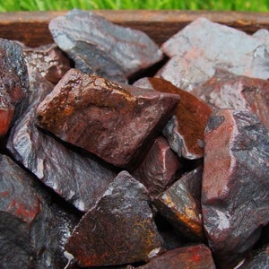 Big Sale!! 3000 Carat Lots of Unsearched Natural Hematite Rough + a Free Faceted Gemstone